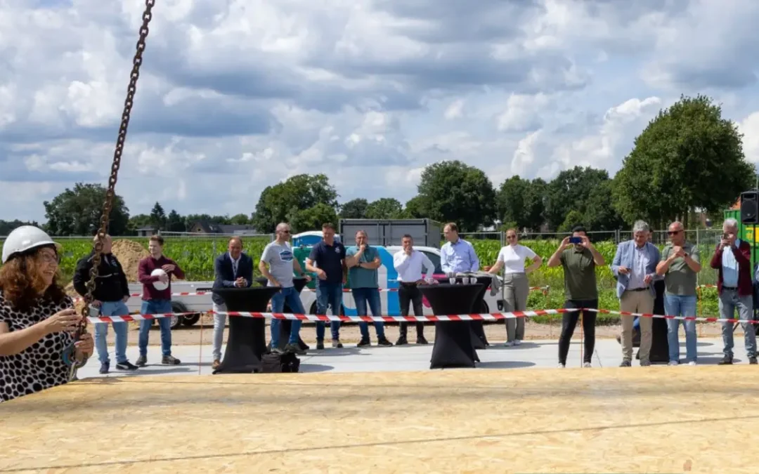 Bouw flexwoningen in Heerde gestart